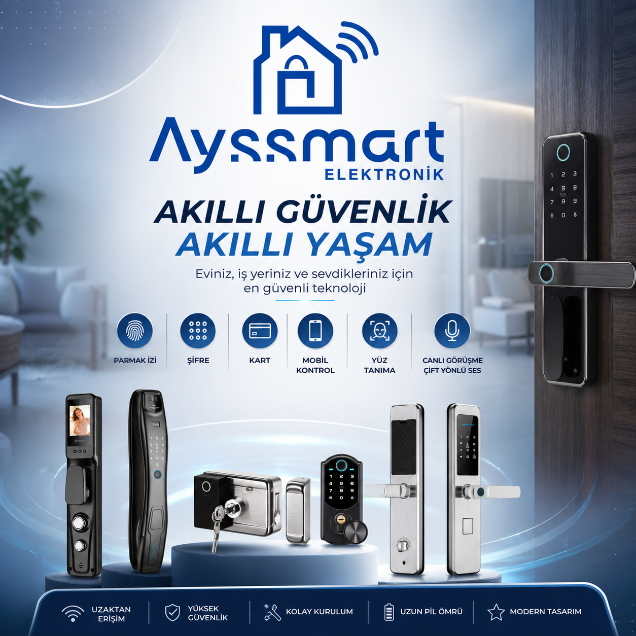 Akıllı kilitler