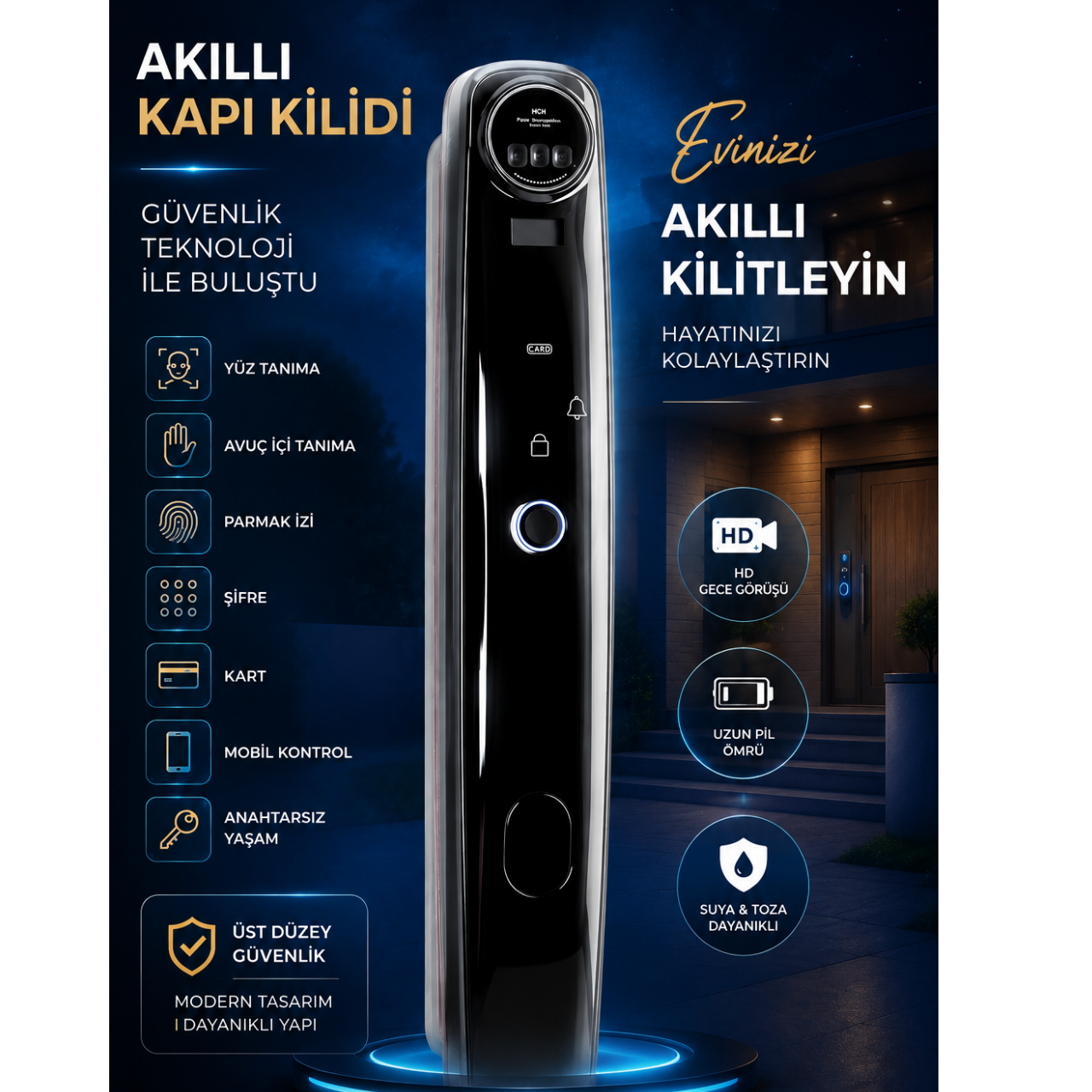 Akıllı Kapı Kilidi Sistemleri ile Yeni Nesil Güvenlik