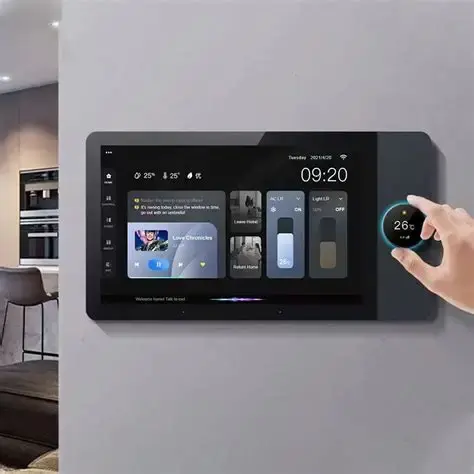 Tuya Uyumlu Akıllı Ev 8 İnç Kontrol Paneli Kontrol Panel